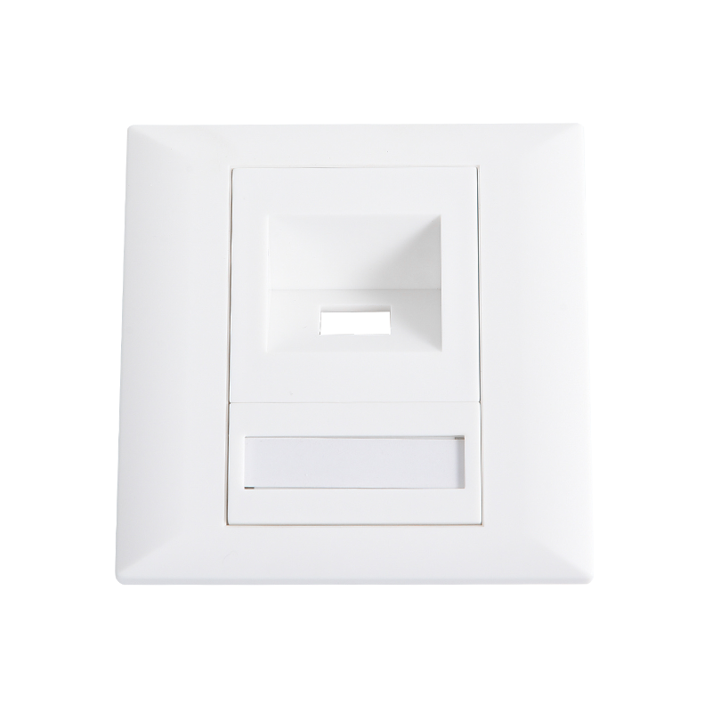 SMT-4307SC-1P 86 Uri ng Flat Faceplate Fit para sa SC Connector, 1 Port