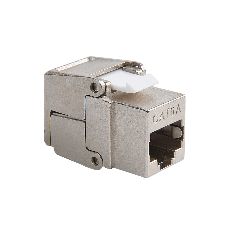 SMT-1049T8C6A-FTP 180 Degree Shielded CAT6A TOLLESS KEYSTONE JACK