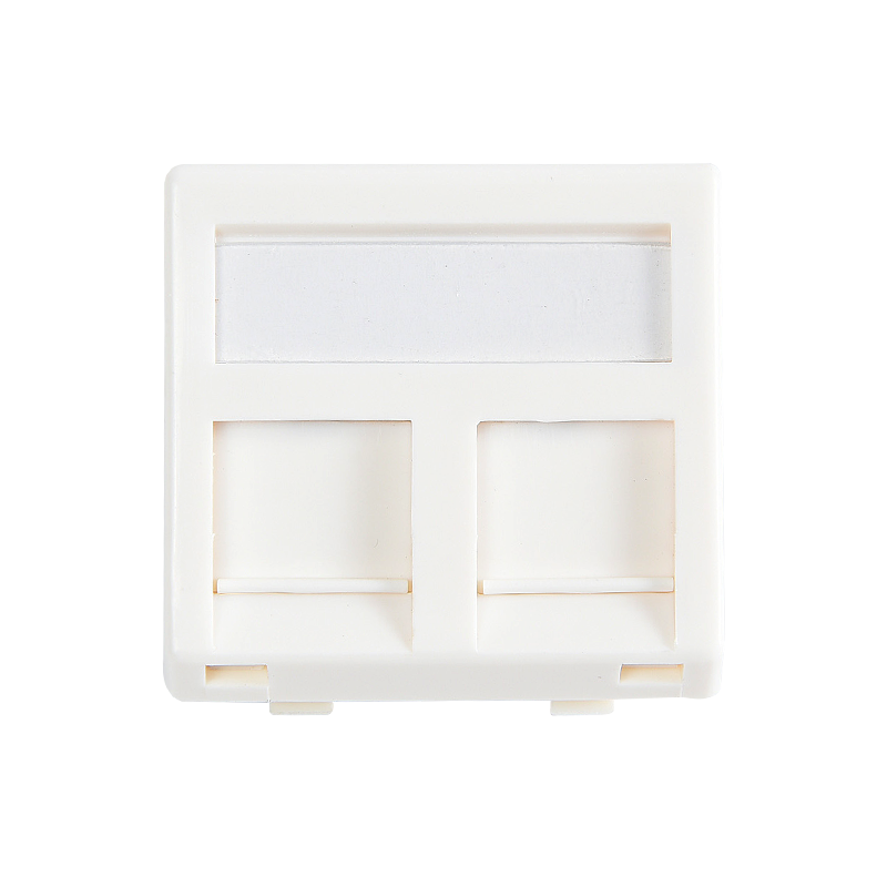 SMT-4312-45-2P 2 port 45 ° faceplate 45*45mm