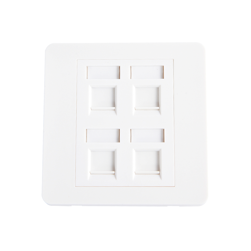 SMT-4320AP-86-4P 86 Uri 4 Ports Faceplate