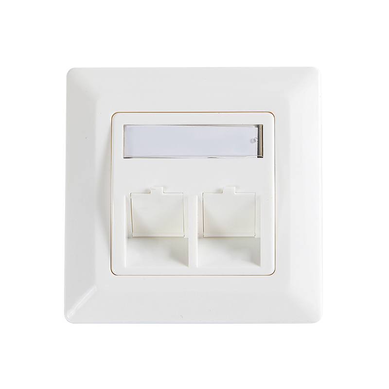 SMT-4308-80F-2X Dalawang port ng Alemanya na beveled faceplate